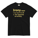 Irony Definition Men's Relaxed Fit Tee