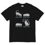 Cat Day Schedule Men's Relaxed Fit Tee