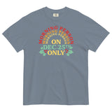 Morning Person On Dec 25th Only Men's Relaxed Fit Tee