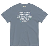 They Don't Know That We Know Men's Relaxed Fit Tee