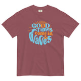 Good Times Come In Waves Men's Relaxed Fit Tee