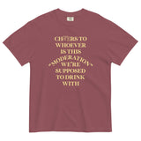 Cheers To Whoever Is This Moderation Men's Relaxed Fit Tee