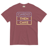Cardio Then Cake Men's Relaxed Fit Tee
