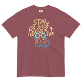 Stay Pawsitive Men's Relaxed Fit Tee