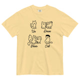 Un Deux Trois Cat Men's Relaxed Fit Tee