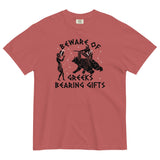 Beware Of Greeks Bearing Gifts Men's Relaxed Fit Tee