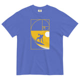 Golden Spiral Wave Men's Relaxed Fit Tee