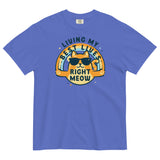 Living My Best Lives Right Meow Men's Relaxed Fit Tee