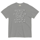 Question In The Form Of An Answer Men's Relaxed Fit Tee