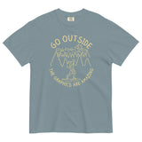 Go Outside The Graphics Are Amazing Men's Relaxed Fit Tee
