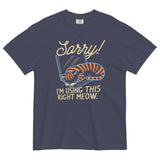 Sorry! I'm Using This Right Meow Men's Relaxed Fit Tee