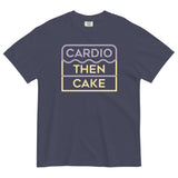 Cardio Then Cake Men's Relaxed Fit Tee