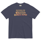 Writtin Directino Men's Relaxed Fit Tee