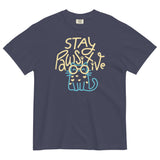 Stay Pawsitive Men's Relaxed Fit Tee
