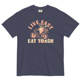 Live Fast Eat Trash Men's Relaxed Fit Tee
