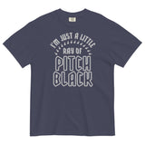 Ray Of Pitch Black Men's Relaxed Fit Tee