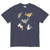 Sharks In Space Men's Relaxed Fit Tee