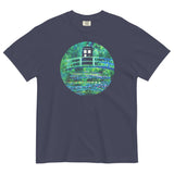 Water Lilies Police Box Men's Relaxed Fit Tee