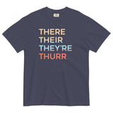 There Their They're Thurr Men's Relaxed Fit Tee