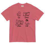 Un Deux Trois Cat Men's Relaxed Fit Tee