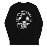 The Naughty List Unisex Long Sleeve Tee