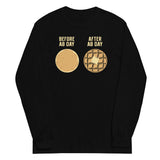 Before Ab Day After Ab Day Unisex Long Sleeve Tee