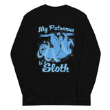 My Patronus Is A Sloth Unisex Long Sleeve Tee