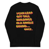 Tall Buildings In A Single Bound Unisex Long Sleeve Tee