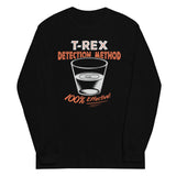 T-Rex Detection Method Unisex Long Sleeve Tee