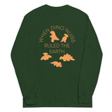 When Dino Nugs Ruled The Earth Unisex Long Sleeve Tee