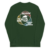 Don't Stop Venn Diagram Unisex Long Sleeve Tee