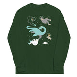 Cryptids In Space Unisex Long Sleeve Tee