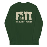 Fett, Bounty Hunter Unisex Long Sleeve Tee