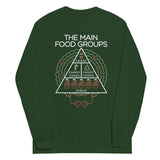 The Main Food Groups Unisex Long Sleeve Tee