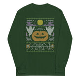 Ugly Halloween Sweater Unisex Long Sleeve Tee