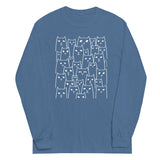 Suspicious Cats Unisex Long Sleeve Tee