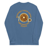 Support Your Local Breakfast Place Unisex Long Sleeve Tee