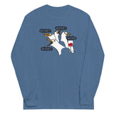 Wine Wine Wine Wine Unisex Long Sleeve Tee