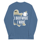 I Boo What I Want Unisex Long Sleeve Tee