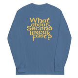 What About Second Breakfast? Unisex Long Sleeve Tee