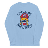 It's-a-me Meowrio Unisex Long Sleeve Tee