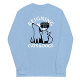 Reigning Cats And Dogs Unisex Long Sleeve Tee
