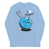 I Heart Science Unisex Long Sleeve Tee