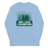 Bigfoot Hide And Seek Champion Unisex Long Sleeve Tee