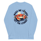Make Me Crabby Get The Stabby Unisex Long Sleeve Tee