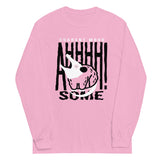 Current Mood Ahhhhsome Unisex Long Sleeve Tee