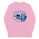 Quickly, To The Cupcave! Unisex Long Sleeve Tee