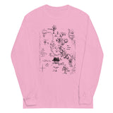 100 Acre Map Unisex Long Sleeve Tee