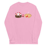 Cake Plus Pie Unisex Long Sleeve Tee