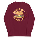 Sun's Out Buns Out Unisex Long Sleeve Tee